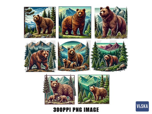 Download Bear in Wildlife Clipart Bundle - Wildlife clipart bundle Collection