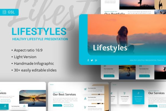 Download Google Slides Template-  Lifestyles - Lifestyles Collection