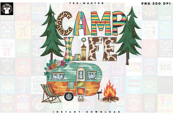 Download Vintage Camp Life Outdoor Camping PNG - Outdoor Collection